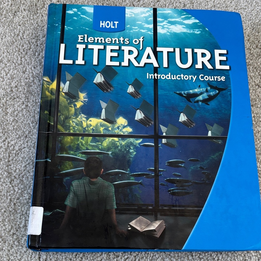 Elements of Literature Introductory Course Book - Blue Cover